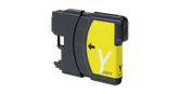 Brother LC61Y Inkjet Cartridge Yellow Compatible - CompuMe